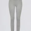 Super Sculpt sömlösa leggings med hög midja i gråmelerat Super Sculpt sömlösa leggings med hög midja i gråmelerat