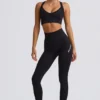 Super Sculpt sömlösa leggings med hög midja i svart Super Sculpt sömlösa leggings med hög midja i svart