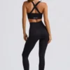 Super Sculpt sömlösa leggings med hög midja i svart Super Sculpt sömlösa leggings med hög midja i svart