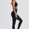 Super Sculpt sömlösa leggings med hög midja i svart Super Sculpt sömlösa leggings med hög midja i svart