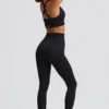 Super Sculpt sömlösa leggings med hög midja i svart Super Sculpt sömlösa leggings med hög midja i svart