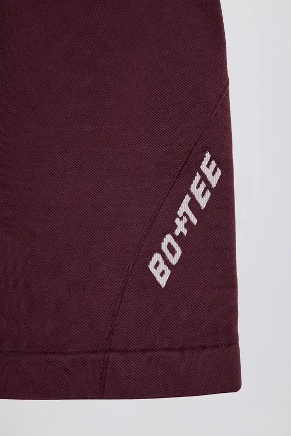 Super Sculpt sömlösa minishorts i burgundy Super Sculpt sömlösa minishorts i burgundy