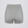 Super Sculpt sömlösa minishorts i gråmelerat Super Sculpt sömlösa minishorts i gråmelerat