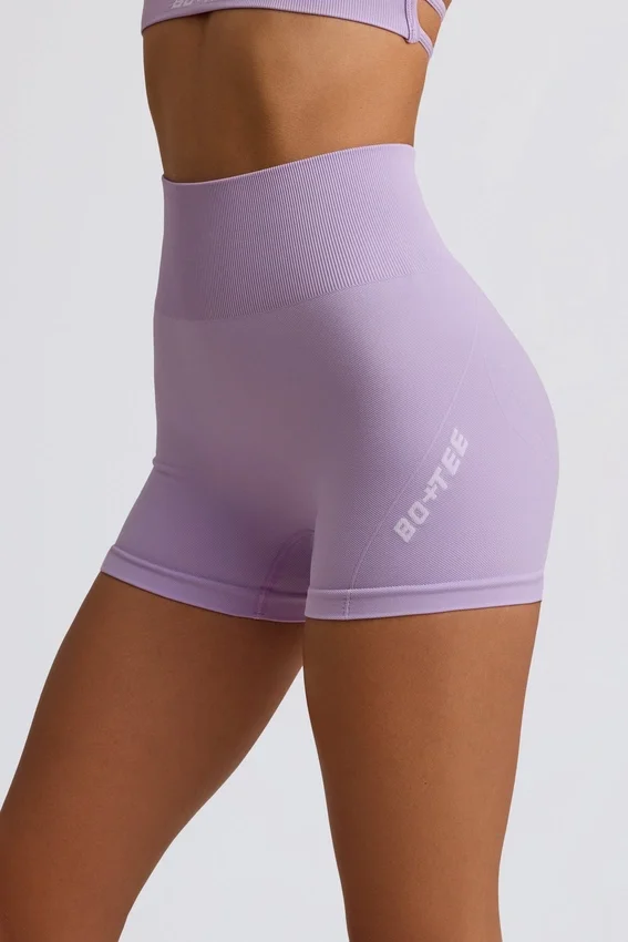 Super Sculpt sömlösa minishorts i mjuk lila Super Sculpt sömlösa minishorts i mjuk lila