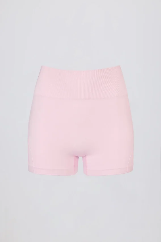 Super Sculpt sömlösa minishorts i puderrosa Super Sculpt sömlösa minishorts i puderrosa