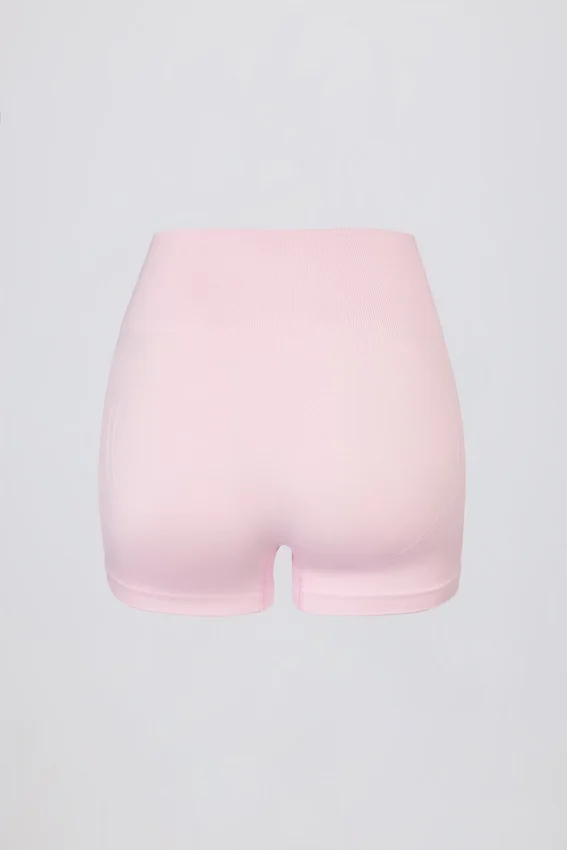 Super Sculpt sömlösa minishorts i puderrosa Super Sculpt sömlösa minishorts i puderrosa