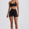Super Sculpt sömlösa minishorts i svart Super Sculpt sömlösa minishorts i svart