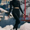 Super Sculpt sömlösa underkläder-leggings i svart Super Sculpt sömlösa underkläder-leggings i svart