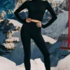 Super Sculpt sömlösa underkläder-leggings i svart Super Sculpt sömlösa underkläder-leggings i svart