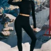 Super Sculpt sömlösa underkläder-leggings i svart Super Sculpt sömlösa underkläder-leggings i svart
