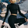 Super Sculpt sömlösa underkläder-leggings i svart Super Sculpt sömlösa underkläder-leggings i svart