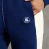Sweatpants med vida ben i marinblått Sweatpants med vida ben i marinblått