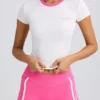 T-shirt med tryck i vitt T-shirt med tryck i vitt