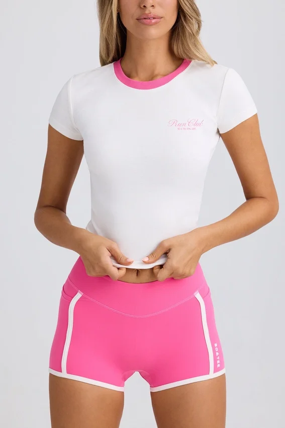 T-shirt med tryck i vitt T-shirt med tryck i vitt