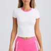 T-shirt med tryck i vitt T-shirt med tryck i vitt