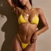 Recife triangelbikinitopp i guldgult Recife triangelbikinitopp i guldgult