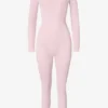 Termisk baslager-Jumpsuit i puderrosa Termisk baslager-Jumpsuit i puderrosa