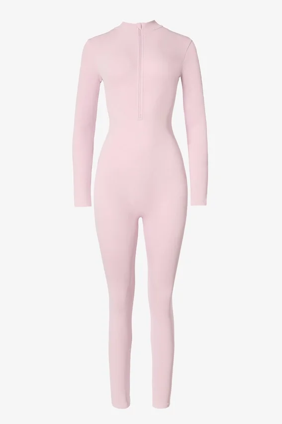 Termisk baslager-Jumpsuit i puderrosa Termisk baslager-Jumpsuit i puderrosa