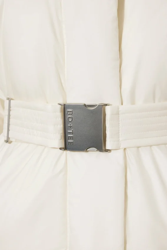 Vattentät oversized skidjacka med bälte i färgen Ice Vattentät oversized skidjacka med bälte i färgen Ice