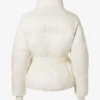 Vattentät oversized skidjacka med bälte i färgen Ice Vattentät oversized skidjacka med bälte i färgen Ice