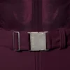 Vattentät skiddräkt med bälte i burgundy Vattentät skiddräkt med bälte i burgundy