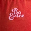 Överdimensionerade joggingbyxor i borstad jersey i rött Överdimensionerade joggingbyxor i borstad jersey i rött