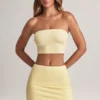Zuri Modal Mid-Rise A-Line Kjolar i Lemon Sherbet Zuri Modal Mid-Rise A-Line Kjolar i Lemon Sherbet